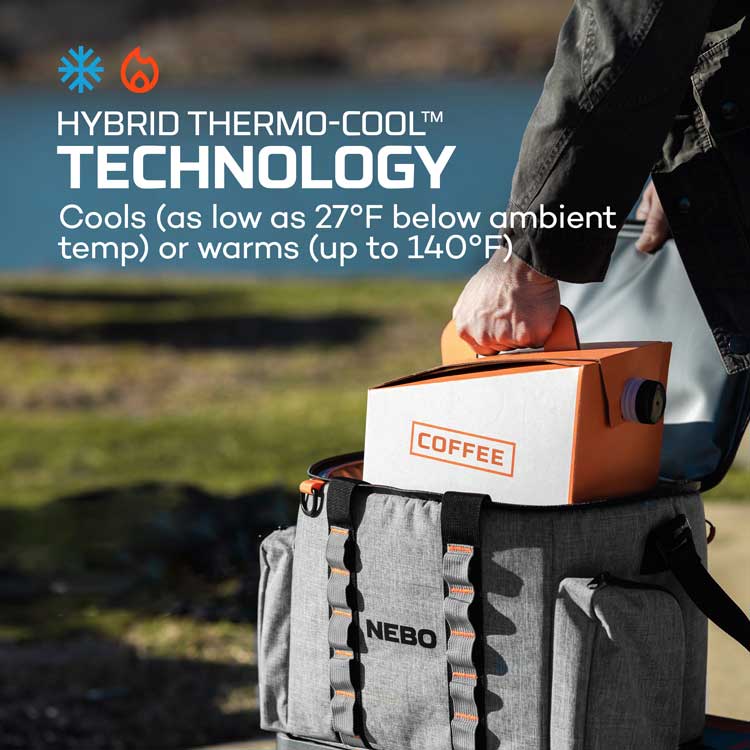 NEBO Polarpack Hybrid Cooler & Warmer Bag