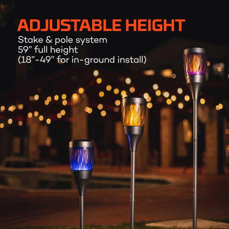 Solar Torch Zapper