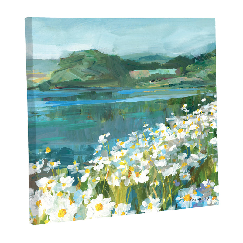 Scenic Florals Mini Canvas Wall Décor, 8" L x 8" H