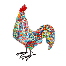 Resin Rooster/Hens Statuary Set of 2