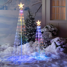 Indoor/Outdoor Cone tree with RGB Lights 75"