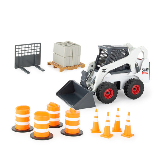 1:16 Big Farm Bobcat Skid Loader Set