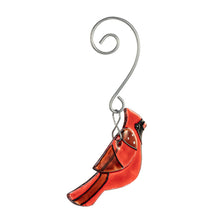 Red Cardinal Glass Ornament