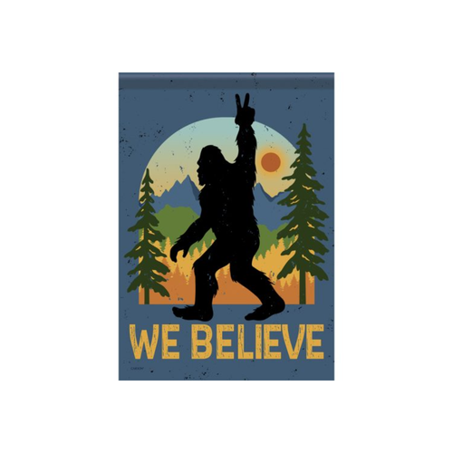 Garden Flag-Bigfoot