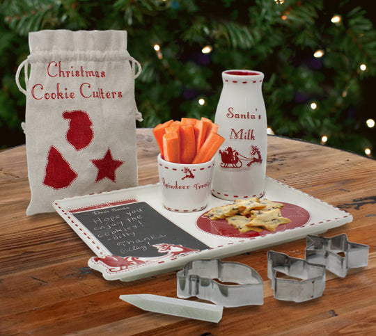 Santa's Cookie Platter with Cutters