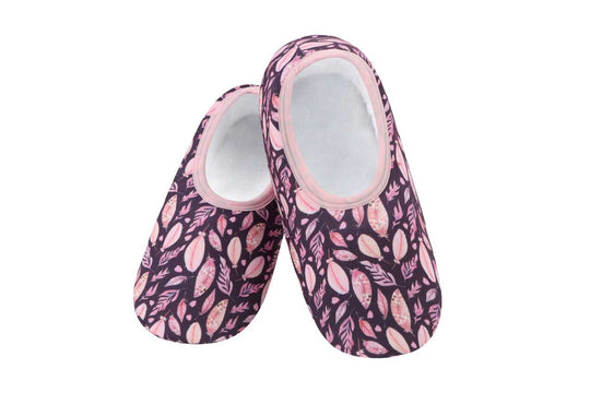 Snoozies | Pink Leaves Skinnies