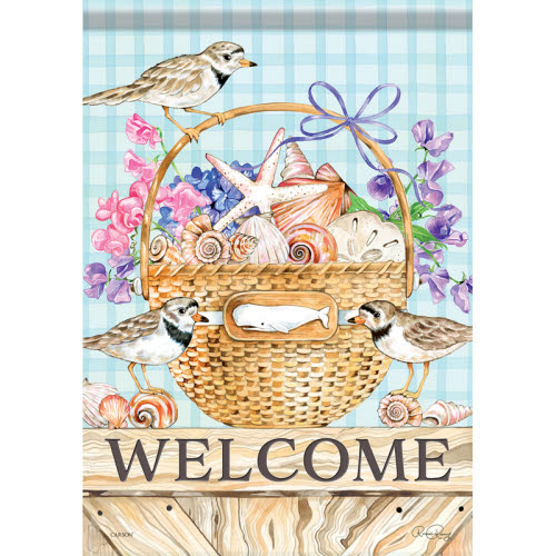Large Flag - Coastal Basket Dura Soft