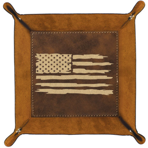 American Flag Catchall Tray