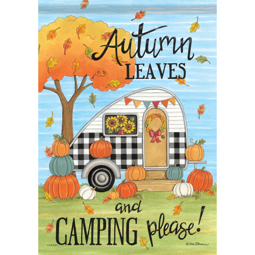 Autumn Camping Garden DuraSoft Flag