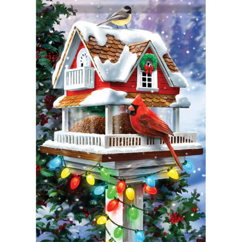 Christmas Birdfeeder Garden Durasoft Flag