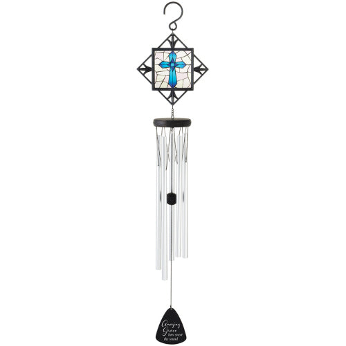 Amazing Grace How Sweet The Sound 30 Stained Glass Chime