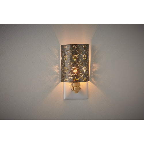 Tin Star Punched Night Light