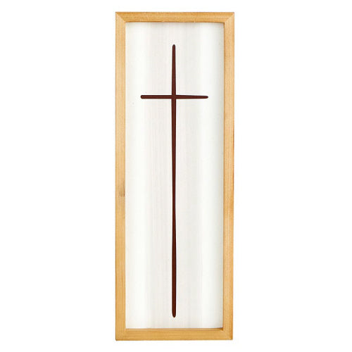 Framed Cross - Cream