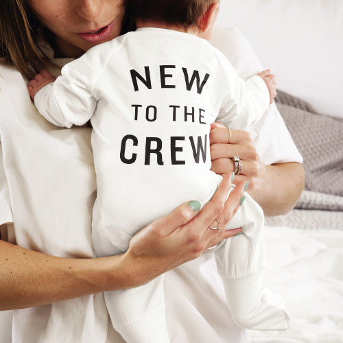New To The Crew Romper