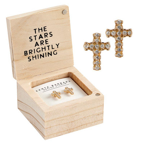 O Holy Night Treasure Box Holiday Earrings