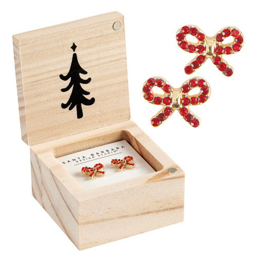 Winter Wonderland Treasure Box Holiday Earrings