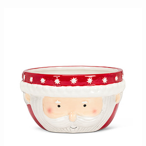 Santa Face Bowl-5.5"D