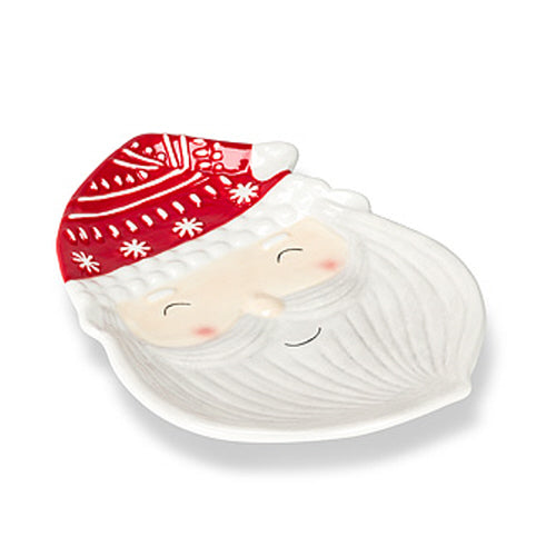 Santa Face Plate-8"L