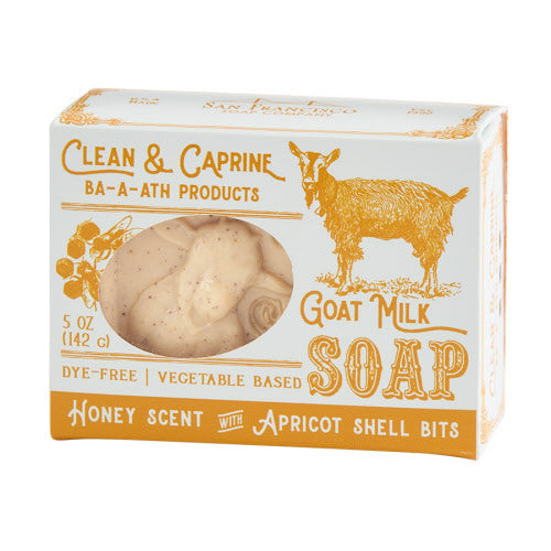 Goat Milk Pressed Bar Soap, Honey