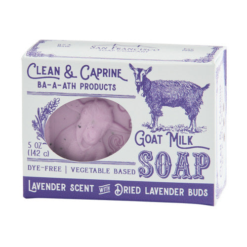 Goat Milk Soap Pressed Bar Soap, Lavender