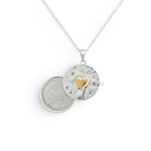 Love you Locket Necklace - Silver