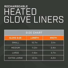 Rechargeable Heated Glove Liner