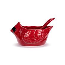 Cardinal Ceramic Bowl with Spoon - 15oz