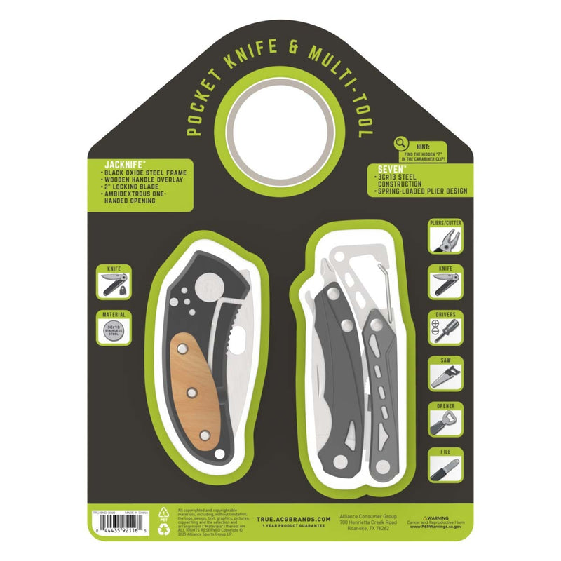 Seven Mutitool and Jacknife 2pk Bundle