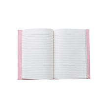 Handmade Paper & Embroidered Fabric Bound Recipe Book w/ 160 Ruled Pages