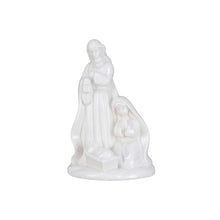 Stoneware Holy Family, White