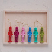 5-1/4"H Flocked Plastic Soldier Ornament