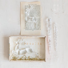 6"H Acrylic Faceted Deer Ornament