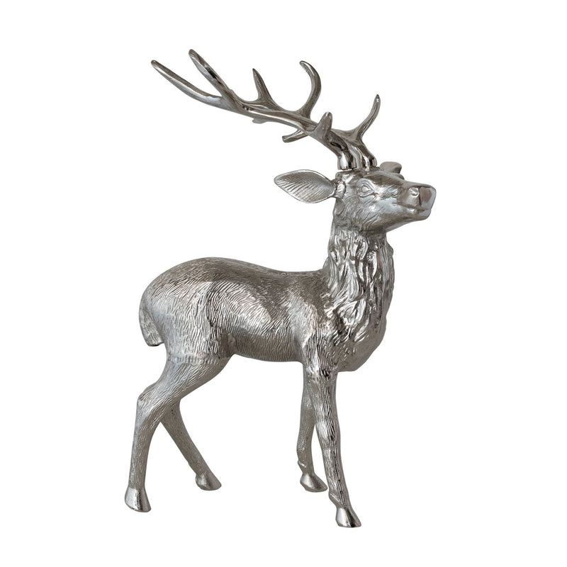 Cast Aluminum Deer with KD Antlers