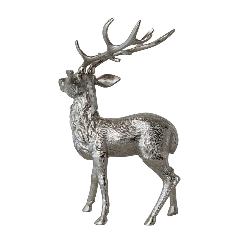 Cast Aluminum Deer with KD Antlers