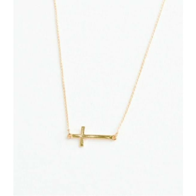 Cross Gold Necklace