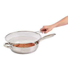 HIC Kitchen Stainless Steel Splatter Screen, 13"